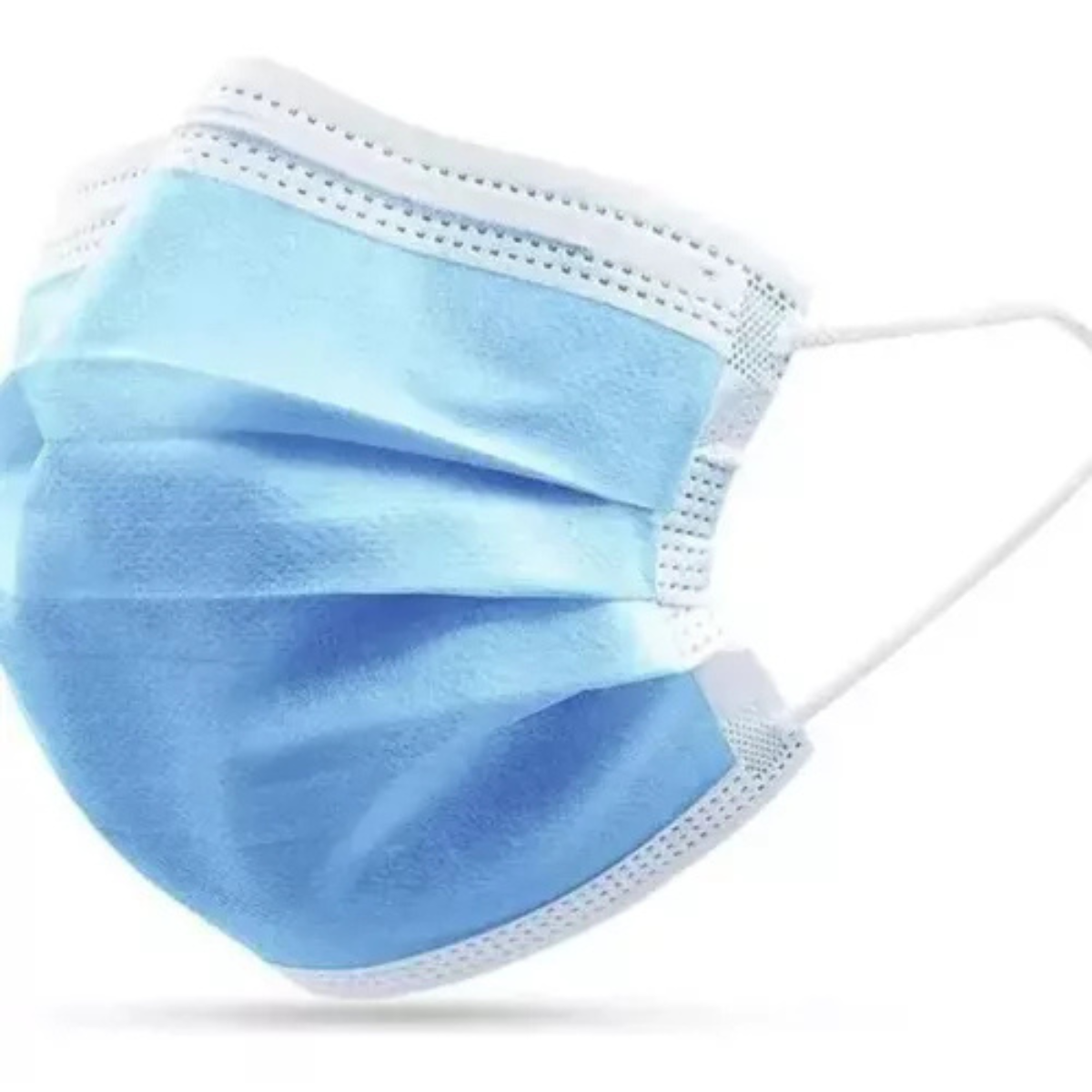 Máscara Descartável Hospitalar Tripla Camada Anvisa Azul CX c/ 50 UN WILTEX PLUS