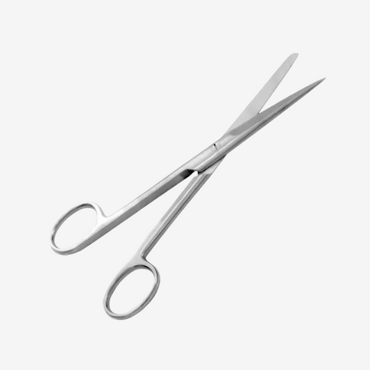 Tesoura Cirúrgica Reta Fina/Romba 15CM - Safer