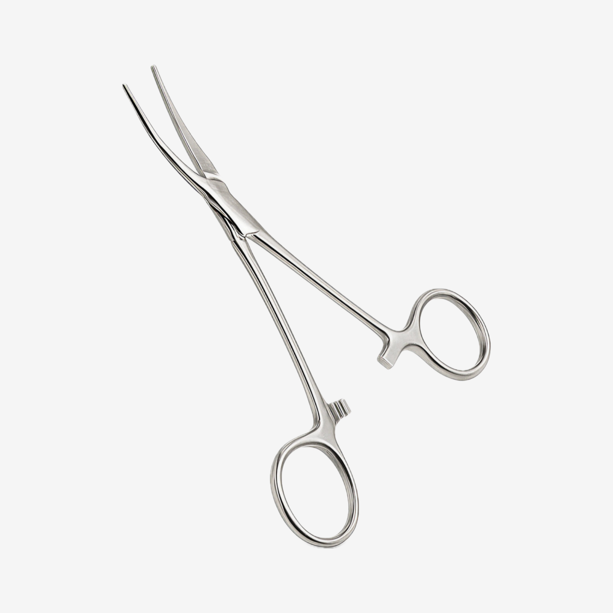 Pinça Kelly Curva 14cm Aço Inoxidável - Safer