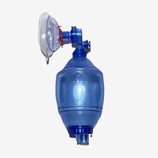 Reanimador Respiratório Manual Descartável PVC Adulto