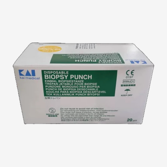 10 Un Punch p/ Biópsia Unidade Tattoo Piercing KAI - 5mm