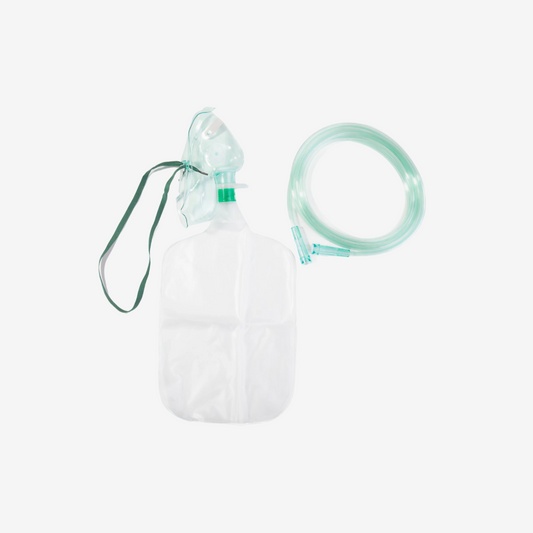 Máscara De Alta Concentração Oxigenio C/ Reservatório Balão Adulto