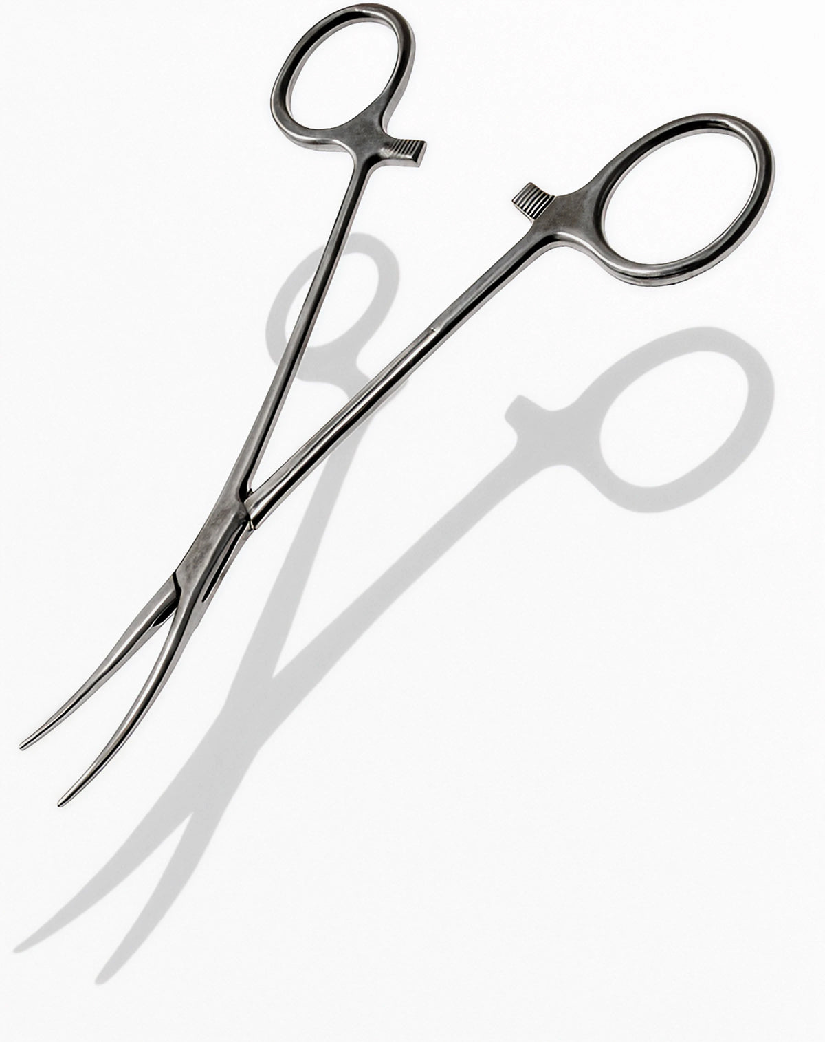 Pinça Kelly Curva 14cm Aço Inoxidável - Safer