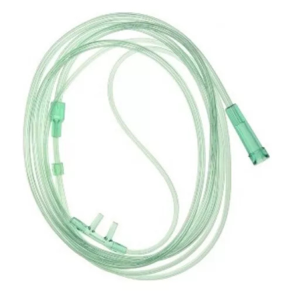 10 Un Cateter Oxig. Nasal Tipo Oculos 2,0m Adulto Foyomed