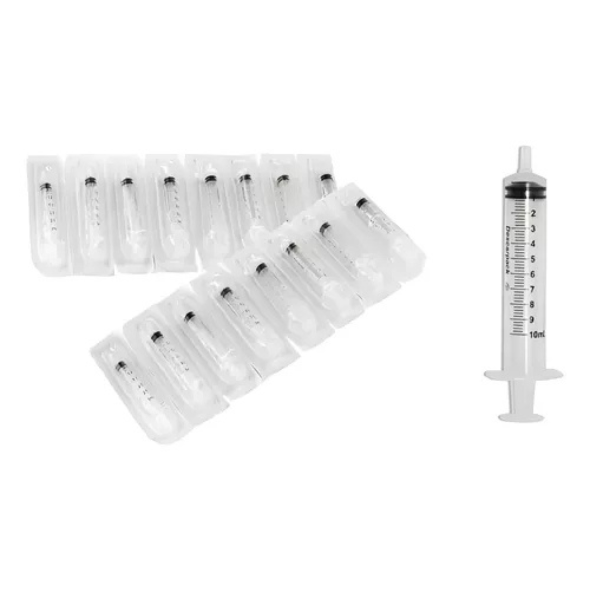 Kit C/50 Unidades Seringa Descartável S/ Agulha 10 ML Original
