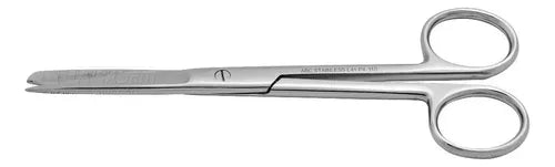 Tesoura Cirúrgica Reta Fina/Romba 15CM - Safer