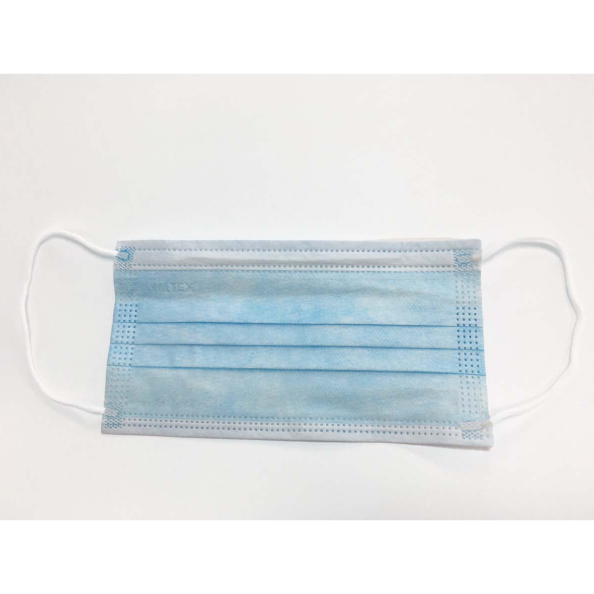 Máscara Descartável Hospitalar Tripla Camada Anvisa Azul CX c/ 50 UN WILTEX PLUS