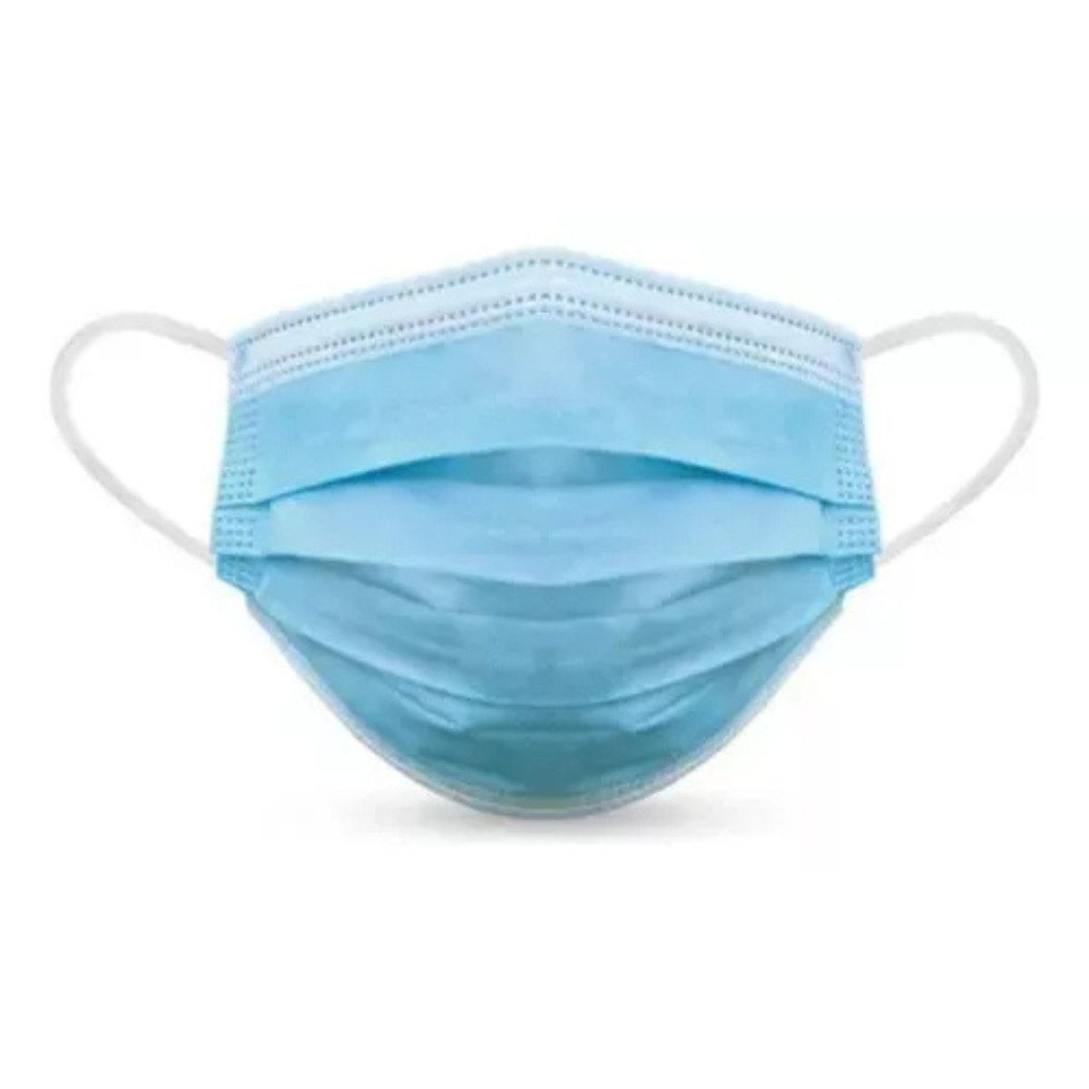 Máscara Descartável Hospitalar Tripla Camada Anvisa Azul CX c/ 50 UN WILTEX PLUS