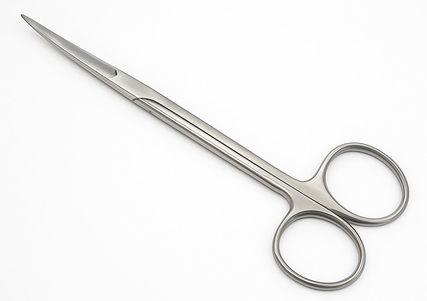 Tesoura Metzembaum Curva Reta Aço Inox Cirurgica 18cm - Safer