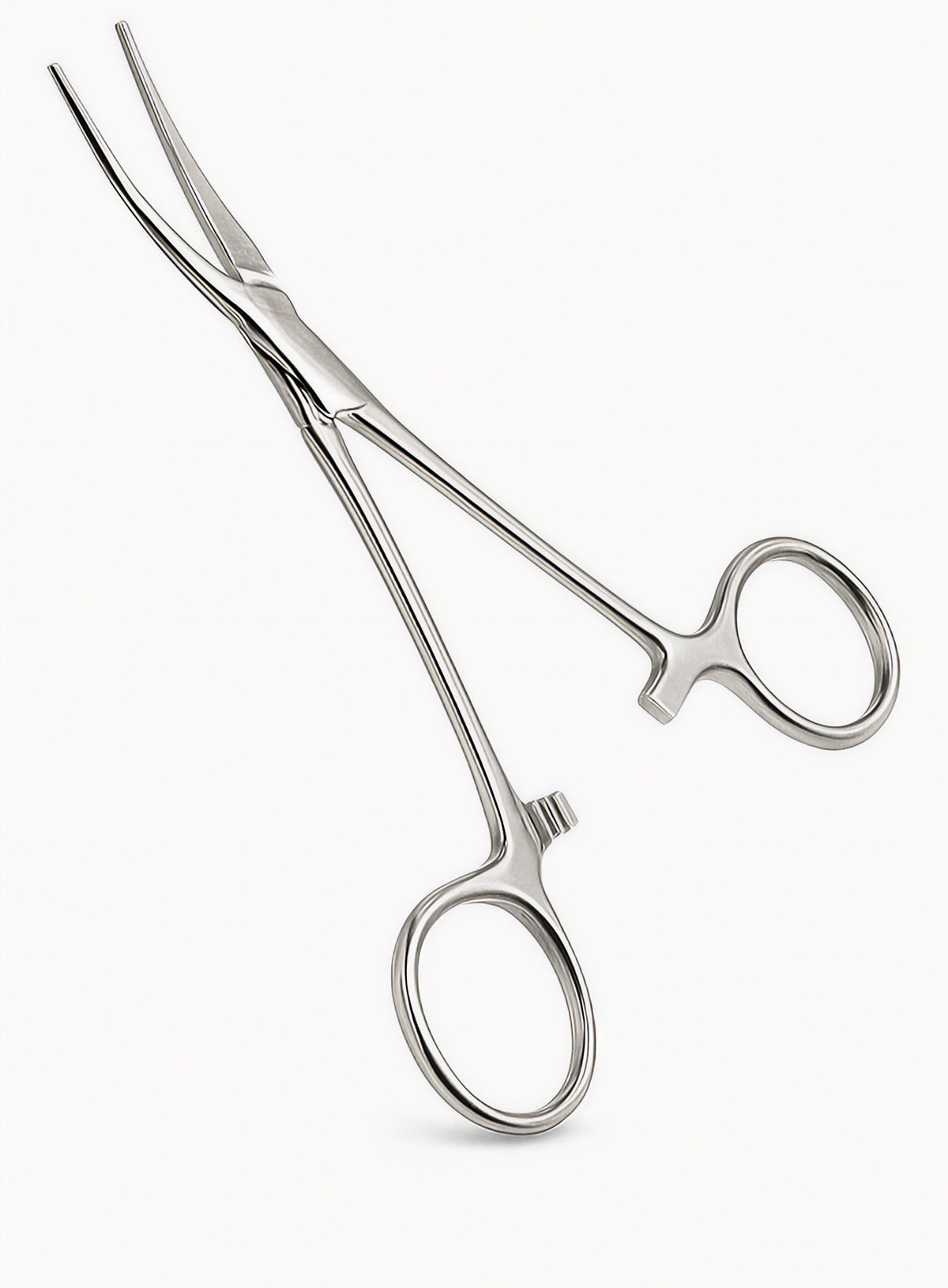 Pinça Kelly Curva 14cm Aço Inoxidável - Safer