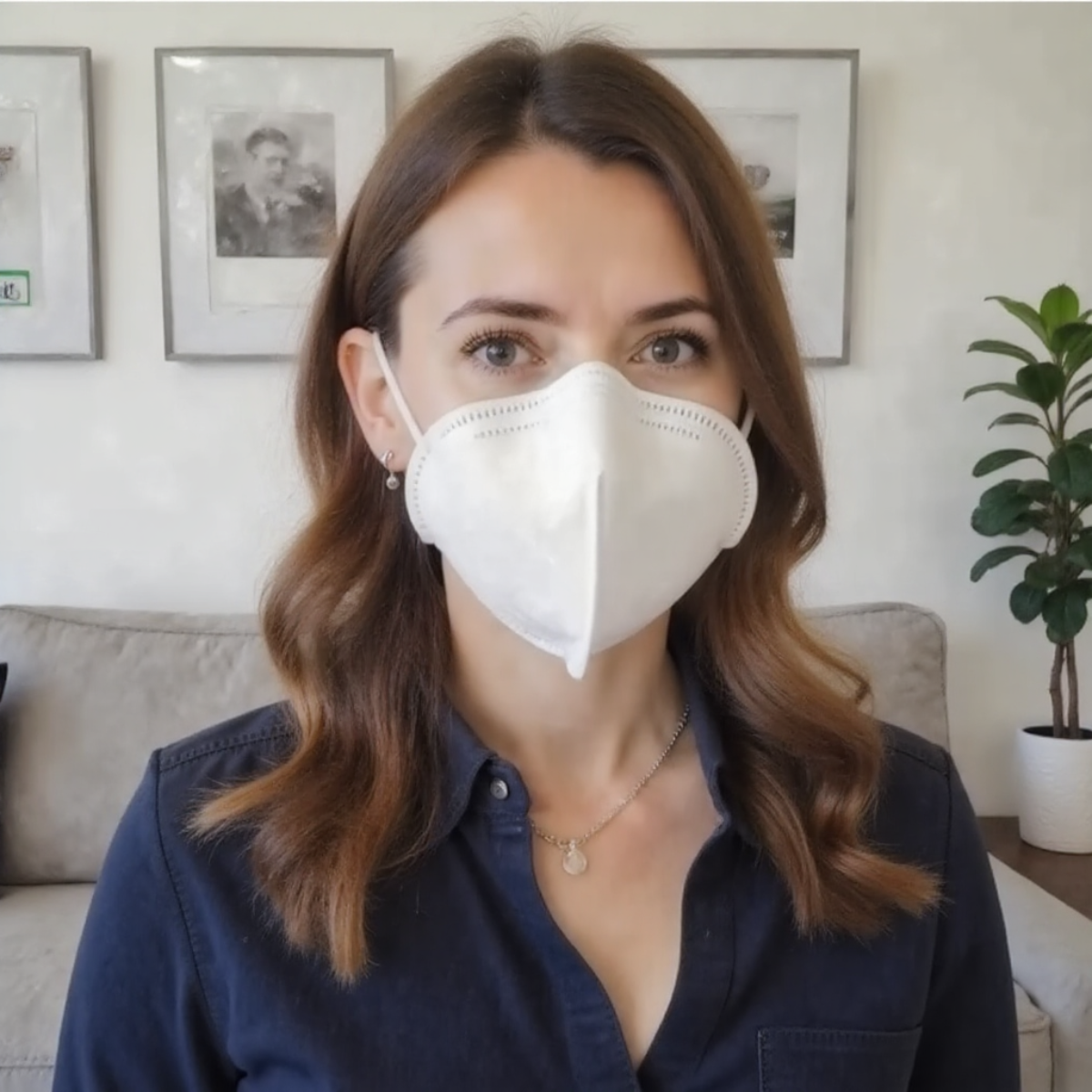 Kit C/20 Máscara Alta Proteção N95 PFF2 Descartável KSN