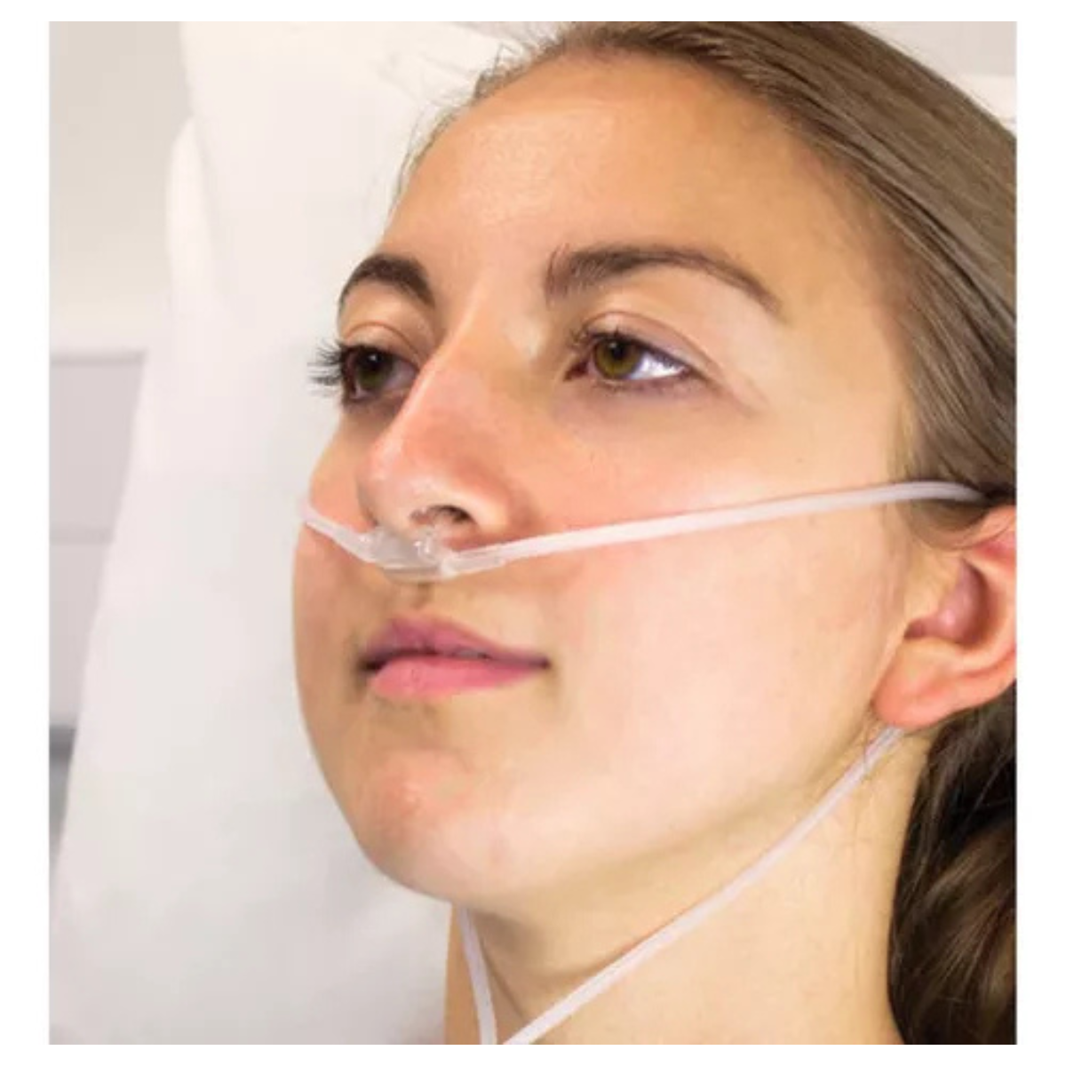 10 Un Cateter Oxig. Nasal Tipo Oculos 2,0m Adulto Foyomed